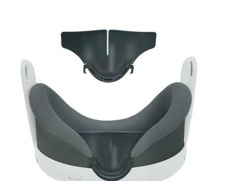For Meta Quest 3 VR Blackout Nose Pad Mask Face Pad Cover, 4pcs /Set, 2pcs /Set