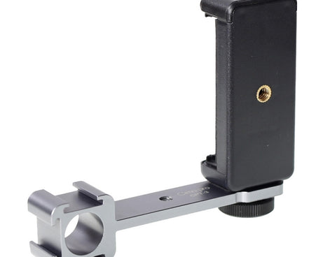 Cimapro CPT-3 Three-headed Hot Boot Bracket Adapter Mount LED Mic On Gimbal, 2