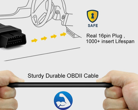 Ancel JOBD+EOBD/OBD-II Car Error Code Diagnostic scanner