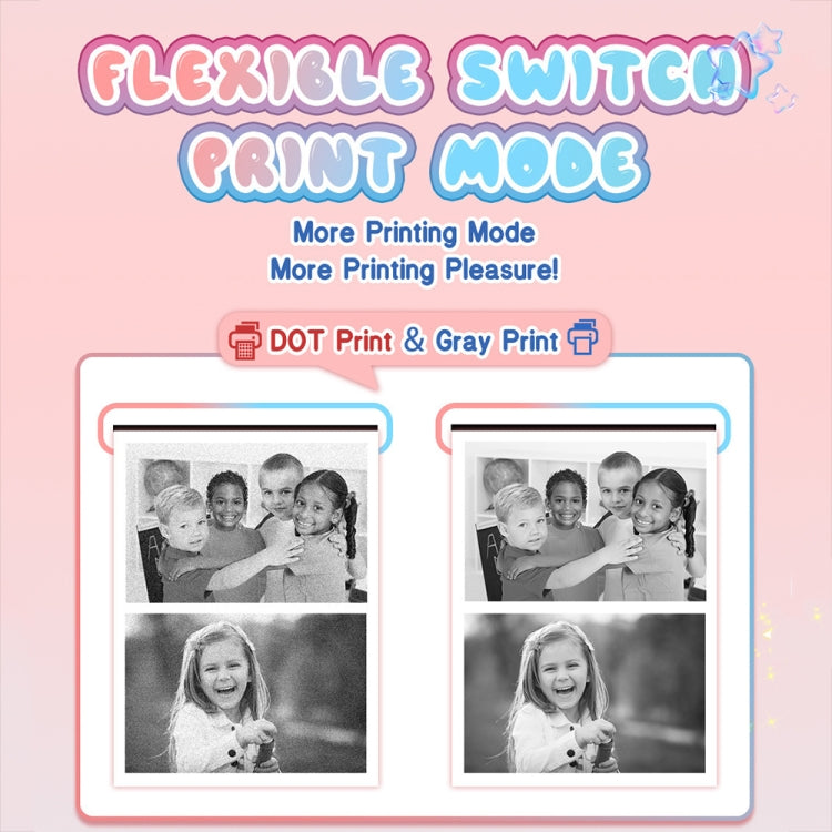 M8 2.4-Inch 1080P HD 2400W Pixel Dual-Camera Children Thermal Printing Camera, Pink, Blue, Purple, Pink+32GB, Blue+32GB, Purple+32GB