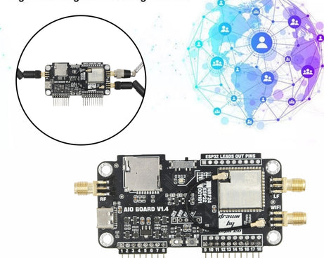3 In 1 WIFI NRF24+ESP32 Multi-Function Expansion Module, 3 in 1