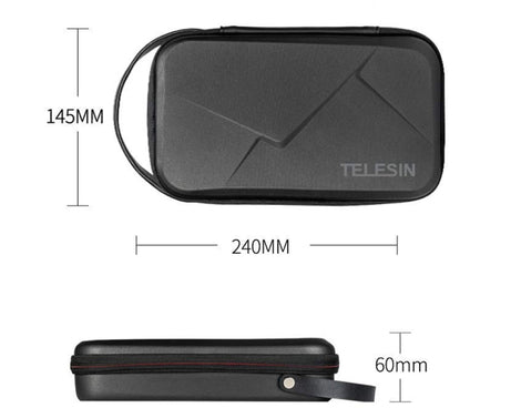 TELESIN GP-PRC-278 Sports Camera Universal Storage Bag, Upgraded Version