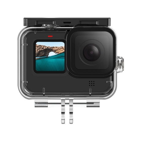 TELESIN GP-WTP-901 45m Diving Shell, For GoPro HERO12 Black / HERO11 Black / HERO10 Black / HERO9 Black, Single Shell, Shell+Filter Set