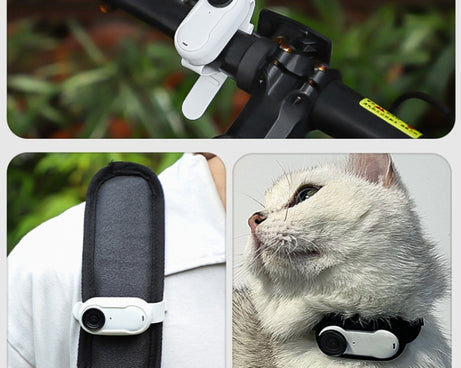 For Insta360 GO 3 / 3S Sunnylife IST-Q9335 Camera Silicone Case Wristband Bicycle Strap Expanding Accessories, For Insta360 GO 3 / 3S