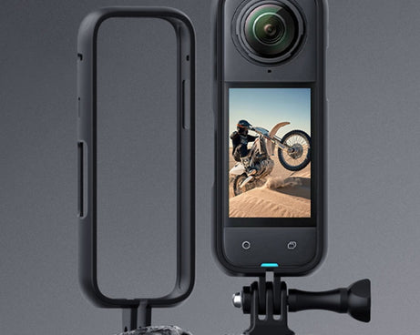 For Insta360 X4 TELESIN S6-CRF-01-TIS Plastic Protective Frame