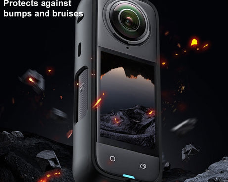 For Insta360 X4 TELESIN S6-CRF-01-TIS Plastic Protective Frame