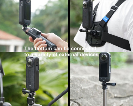 For Insta360 X4 TELESIN S6-CRF-01-TIS Plastic Protective Frame