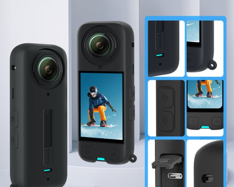 For Insta360 X4 CYNOVA OX4-JST-CY Body Silicone Case