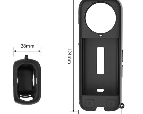 For Insta360 X4 CYNOVA OX4-JST-CY Body Silicone Case