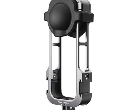 For Insta360 X4 PGYTECH P-55A-010 Metal Rabbit Cage Aluminum Expanding Protective Bezel With Lens Case