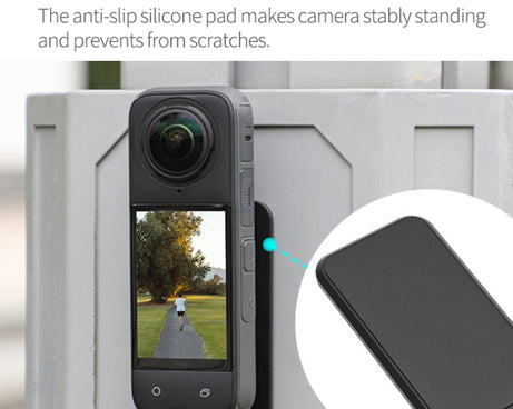 For Insta360 X5 / X4 / X3 Sunnylife X4-ZJ827 Magnetic Stand Base Handheld Handle Desktop Support Accessories