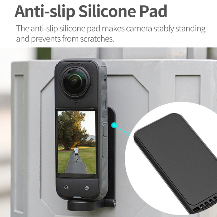 For Insta360 X5 / X4 / X3 Sunnylife X4-ZJ827 Magnetic Stand Base Handheld Handle Desktop Support Accessories