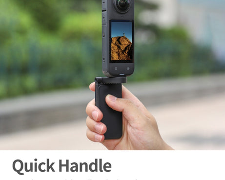 For Insta360 X5 / X4 / X3 Sunnylife X4-ZJ827 Magnetic Stand Base Handheld Handle Desktop Support Accessories