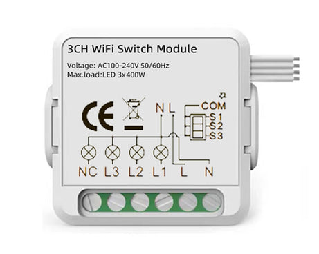 Smart Switch Module For Alexa / Google Home / Tuya Smart Life APP, 1CH  WiFi, 2CH WiFi, 3CH WiFi, 4CH WiFi, 1CH Zigbee, 2CH Zigbee, 3CH Zigbee, 4CH Zigbee