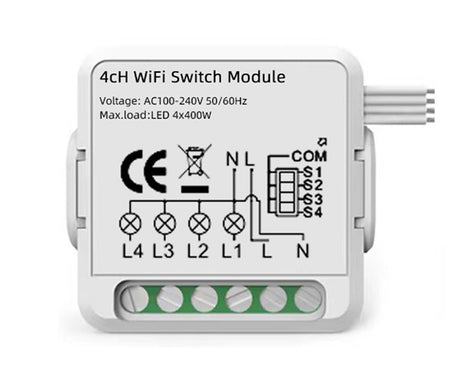 Smart Switch Module For Alexa / Google Home / Tuya Smart Life APP, 1CH  WiFi, 2CH WiFi, 3CH WiFi, 4CH WiFi, 1CH Zigbee, 2CH Zigbee, 3CH Zigbee, 4CH Zigbee