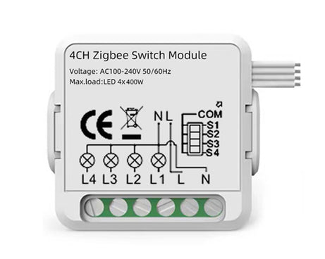 Smart Switch Module For Alexa / Google Home / Tuya Smart Life APP, 1CH  WiFi, 2CH WiFi, 3CH WiFi, 4CH WiFi, 1CH Zigbee, 2CH Zigbee, 3CH Zigbee, 4CH Zigbee