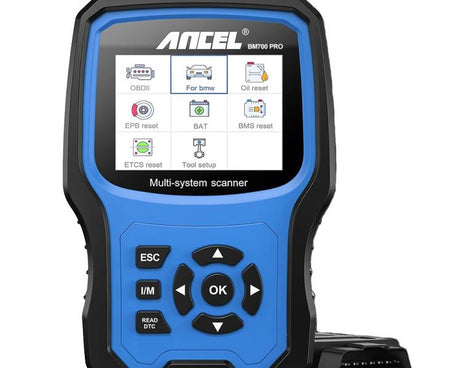 ANCEL BM700 Upgraded Version For BMW Full System Diagnostic OBDII Tester Maintenance And Resetting Repair Tools, BM700 Upgraded Version
