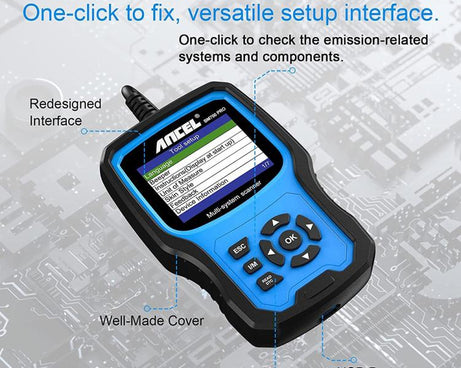 ANCEL BM700 Upgraded Version For BMW Full System Diagnostic OBDII Tester Maintenance And Resetting Repair Tools, BM700 Upgraded Version