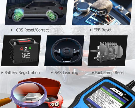 ANCEL BM700 Upgraded Version For BMW Full System Diagnostic OBDII Tester Maintenance And Resetting Repair Tools, BM700 Upgraded Version