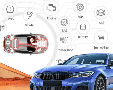 ANCEL BM700 Upgraded Version For BMW Full System Diagnostic OBDII Tester Maintenance And Resetting Repair Tools, BM700 Upgraded Version