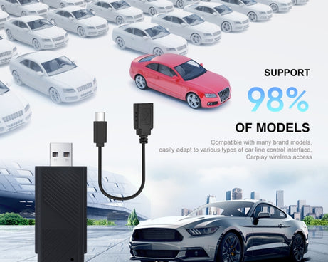 Universal Original Wired CarPlay To Wireless CarPlay Box, Universal