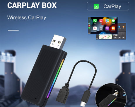 Universal Original Wired CarPlay To Wireless CarPlay Box, Universal