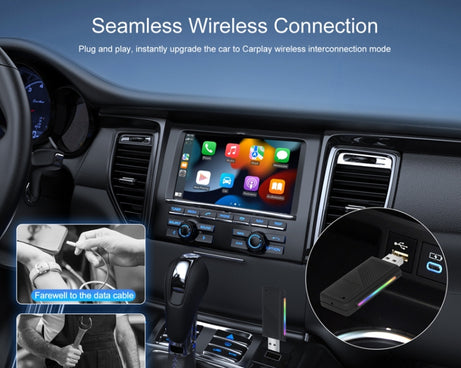 Universal Original Wired CarPlay To Wireless CarPlay Box, Universal