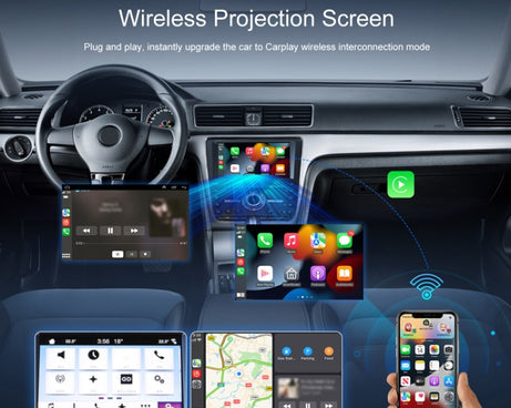 Universal Original Wired CarPlay To Wireless CarPlay Box, Universal