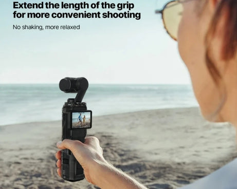 For DJI OSMO Pocket 3 RCSTQ Transparent Protective Case Global Anti-Dislodgement Strap Storage Shell