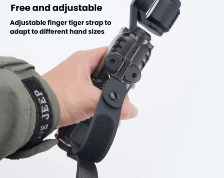 For DJI OSMO Pocket 3 RCSTQ Transparent Protective Case Global Anti-Dislodgement Strap Storage Shell