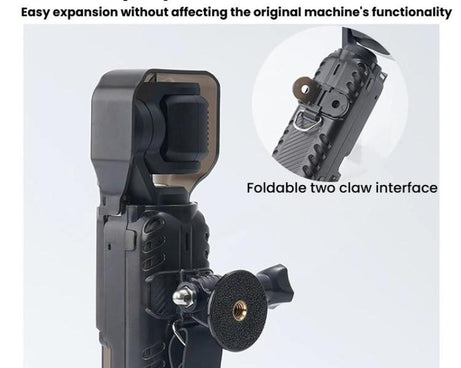 For DJI OSMO Pocket 3 RCSTQ Transparent Protective Case Global Anti-Dislodgement Strap Storage Shell