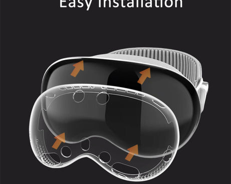 For Apple Vision Pro 4 In 1 Kit Lens Cover Battery Protection Case Accessories, A Style Black, A Style White Gray, A Style Orange, B Style Black, B Style White Gray, B Style Orange