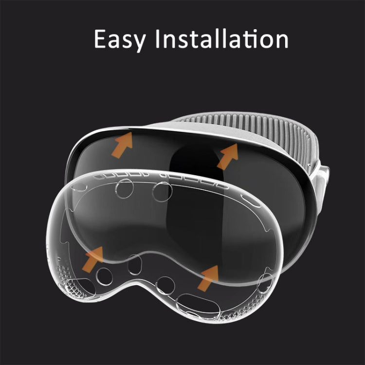 For Apple Vision Pro 4 In 1 Kit Lens Cover Battery Protection Case Accessories, A Style Black, A Style White Gray, A Style Orange, B Style Black, B Style White Gray, B Style Orange