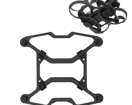 For DJI Avata 2 RCSTQ Chassis Armor Carbon Fiber Lightweight Protection Crash Bumper