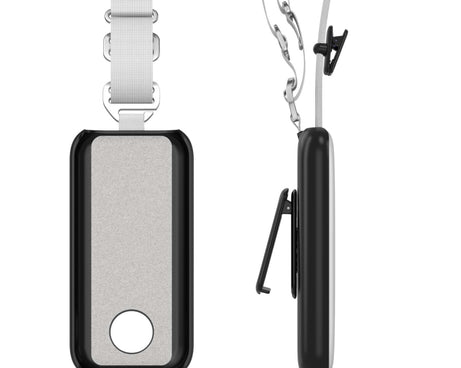 For Apple Vision Pro Battery PC Case Holder With Belt Clip And Shoulder Strap VR Headset Accessory, Black, White, Red, Blue, Mint Green