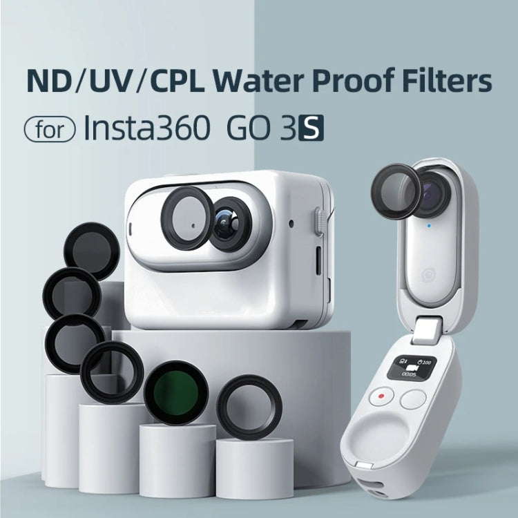 For Insta360 GO 3S Sports Camera aMagisn Waterproof Filter Protective Lens