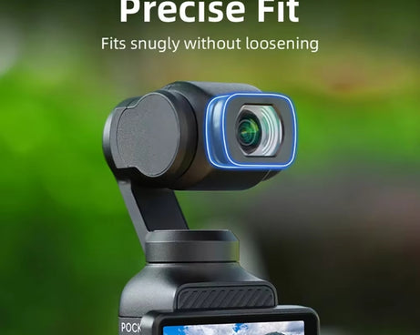 For DJI Osmo Pocket 3  Magnetic Wide-Angle Lens Extend FOV To 112 Degree, For DJI Osmo Pocket 3