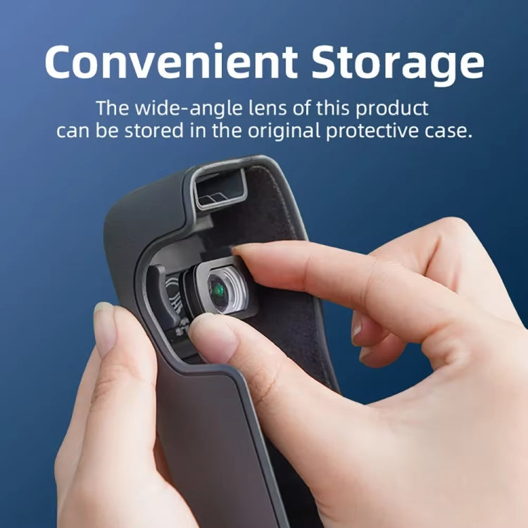 For DJI Osmo Pocket 3  Magnetic Wide-Angle Lens Extend FOV To 112 Degree, For DJI Osmo Pocket 3
