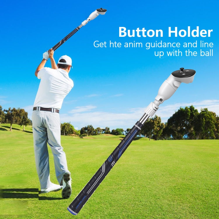 For Meta Quest 3S / 3 Controller Golf Club with Scale and Adjustable Length, For Meta Quest 3S / 3