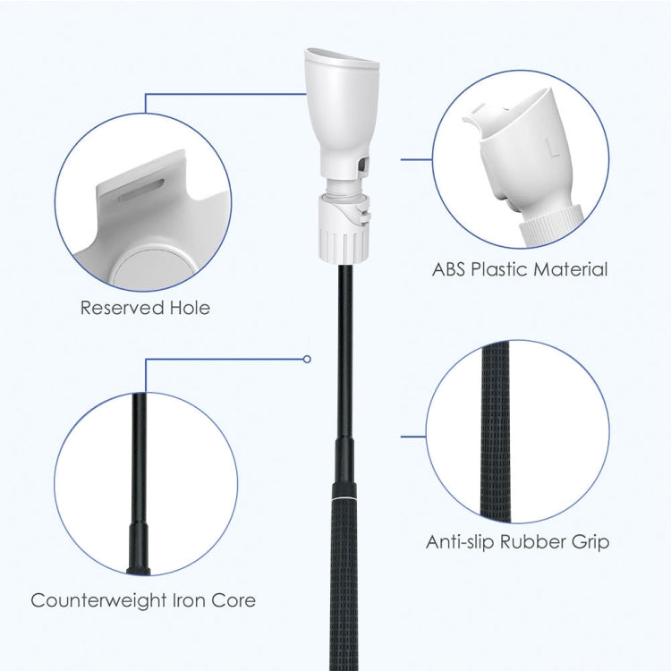For Meta Quest 3S / 3 Controller Golf Club with Scale and Adjustable Length, For Meta Quest 3S / 3