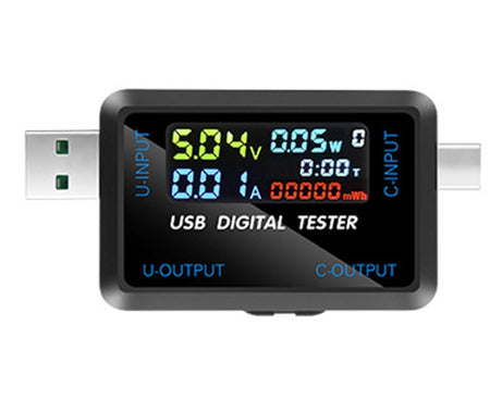 6527-Q Multifunctional Digital Voltage And Current Meter Portable Capacity Tester, 6527-Q