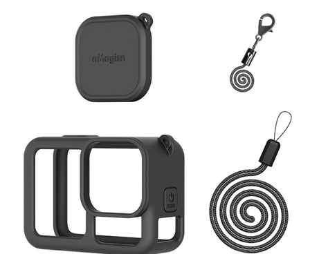For GoPro HERO13 Black AMagisn Silicone Case Protective Cover