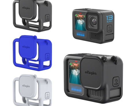 For GoPro HERO13 Black AMagisn Silicone Case Protective Cover