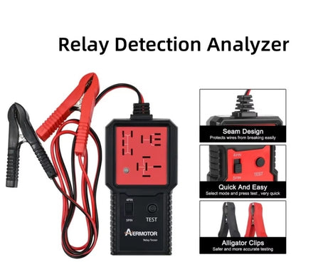 AERMOTOR Automotive Circuit Relay Tester Repair Tool