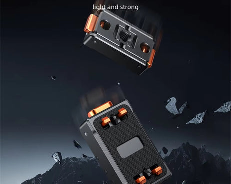 VRIG Magnetic Quick Release Adapter for Insta360 /  DJI Action / GoPro HERO, Base, Base+Top Cover Kit