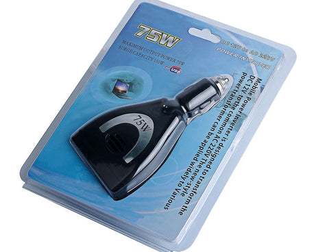 Meind 75W Mini Car Inverter Charger, 12V To 110V, 12V To 220V