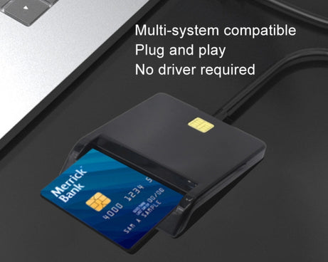 USB 2.0 IC Card / Bank Card / ID Card / SD Card Smart Reader, XJF-607
