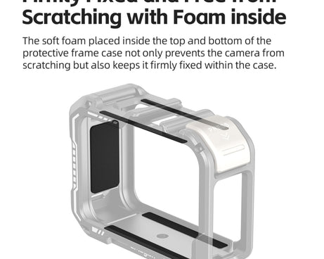 AMagisn Upgrade Ver Metal Rabbit Cage For GoPro HERO13 Black / HERO12 Black / HERO11 Black / HERO10 Black / HERO9 Black, AP10