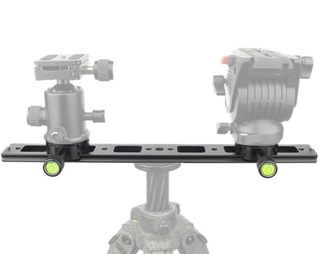 Double Camera Bracket Arca Swiss Quick Release Plate, Movable Base, PU240, PU360