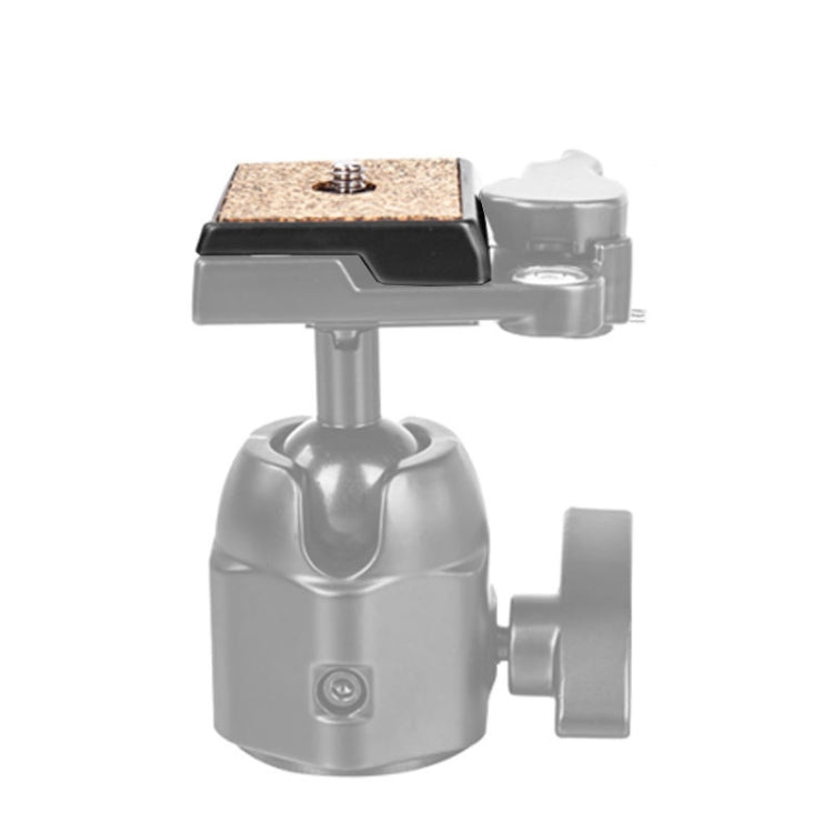 For WeiFeng WF-6662A Tripod Quick Release Plate Metal QR Plate